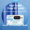 High Power Edge UV Lamp Perfect Anti Wrinkle Effect No Return Bubbles