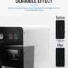 Top safety mini bubble removal machine for LCD OLED