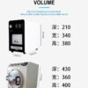 Top safety mini bubble removal machine for LCD OLED