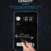 Top safety mini bubble removal machine for LCD OLED