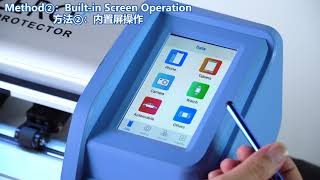 Zero+ Screen Film Cutter (Built-in screen + Bluetooth version) Operation Steps Tutoria  | FORWARD