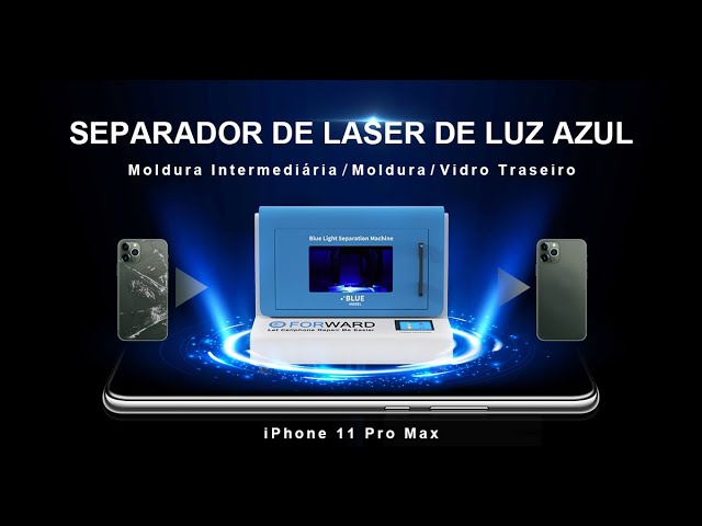 A Primeira Máquina De Separação A Laser De Luz Azul Do Mundo Foi Lançada Pela FORWARD Em 2019 | Blue