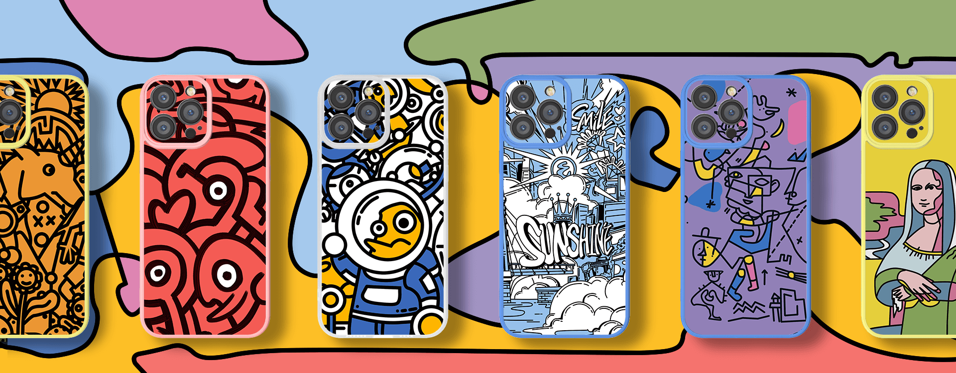 Graffiti Design-Finished Phone Cases - Forward Machine Factory