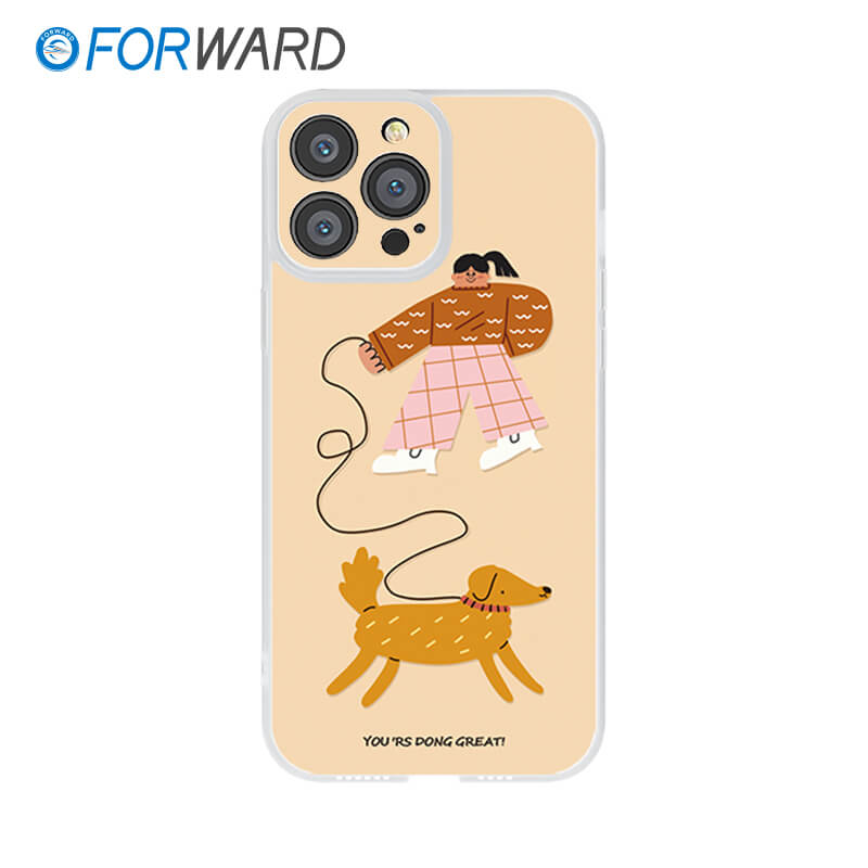 FORWARD Finished Phone Case For iPhone - Animal World FW-KDW003 Wedding White