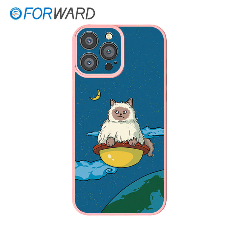 FORWARD Finished Phone Case For iPhone - Animal World FW-KDW018 Sakura Pink