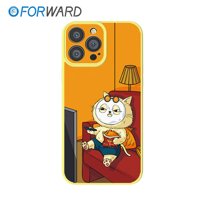 FORWARD Finished Phone Case For iPhone - Animal World FW-KDW021 Lemon Yellow