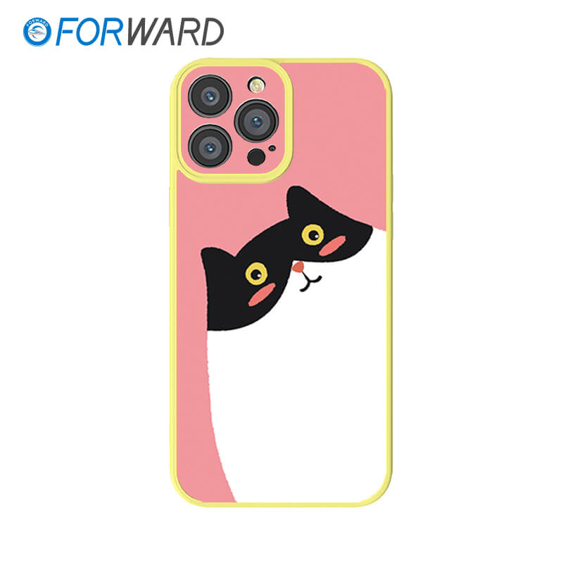 FORWARD Finished Phone Case For iPhone - Animal World FW-KDW027 Lemon Yellow