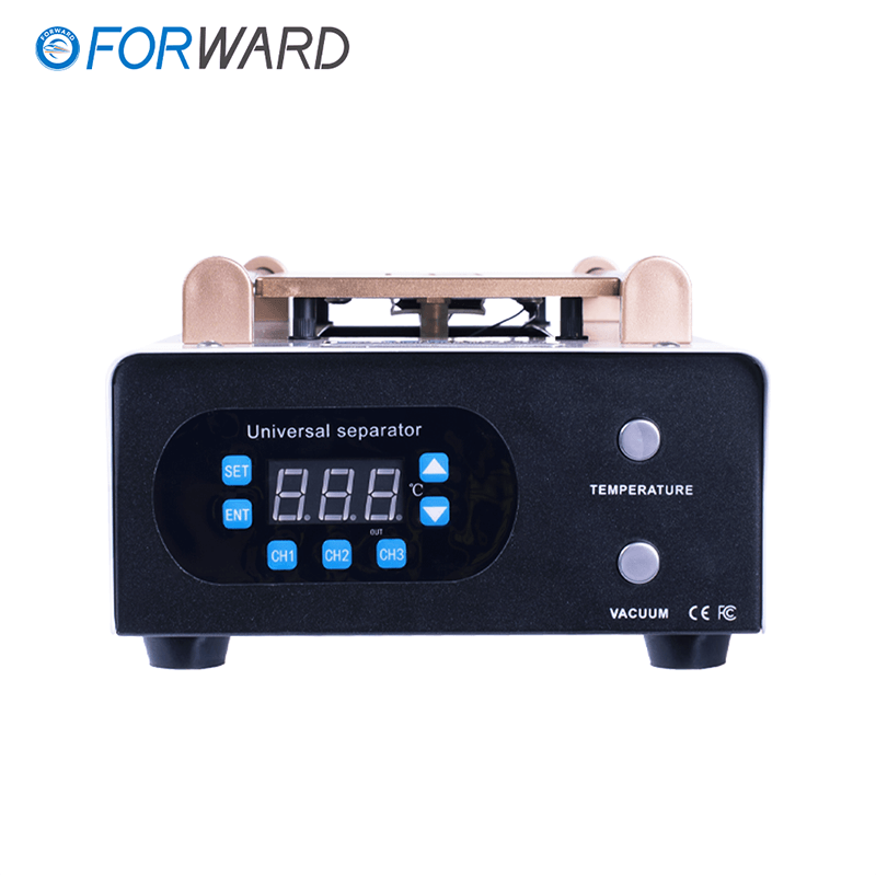 FORWARD 8 Inches Two-Button Built-in Vacuum Separator (3 Channels)-FW-1082-LCD Screen Separator Machine for Phone