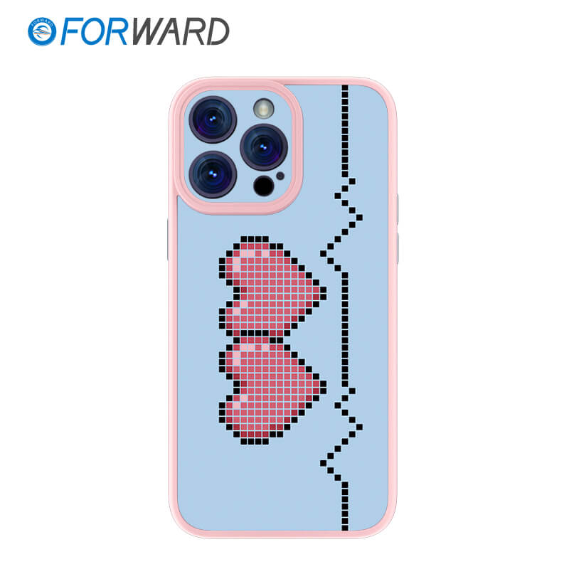 FORWARD Finished Phone Case For iPhone - Take Me To Your Heart Series FW-KZJ009 Sakura Pink