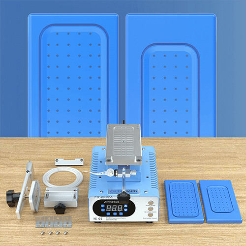 FORWARD-FW-361max-7-In-1-Mid-Frame-Removal-&-Separator-two separator rubber mats