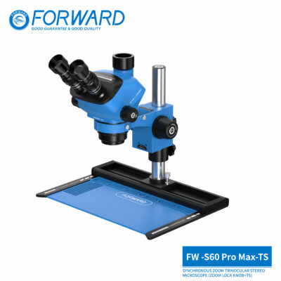 FW-S60Promax-TS Synchronous Zoom Trinocular Stereo Microscope  (Zoom Lock Knob+TS)