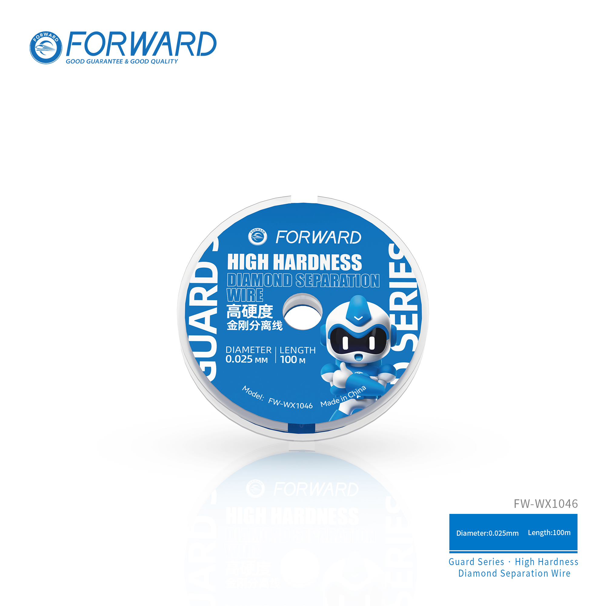 FW-WX1046 High Hardness Diamond Separation Wire-Guard Series
