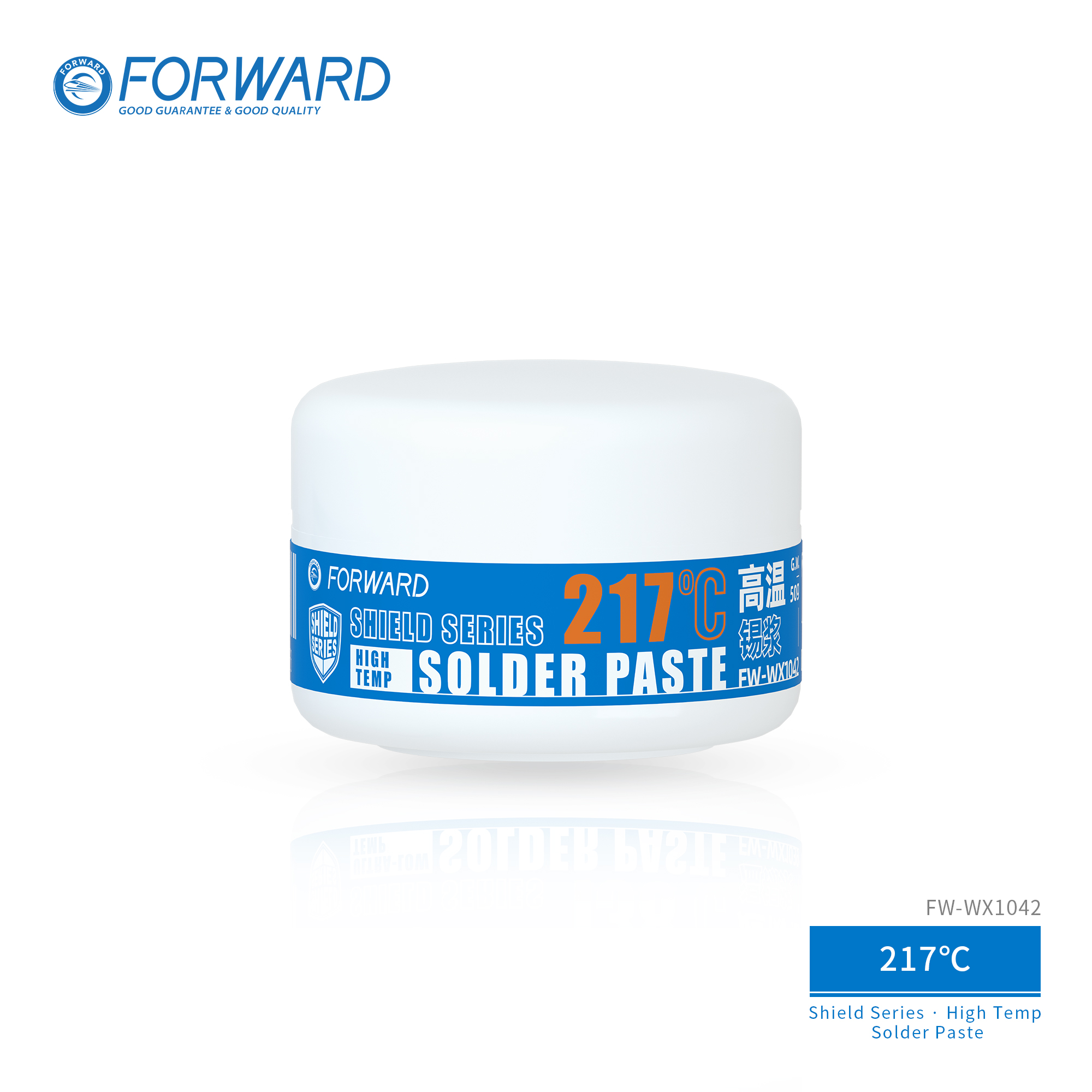 WS-217锡膏-T101 FW-WX1042 217℃ Medium Temp Paste-Shield Series