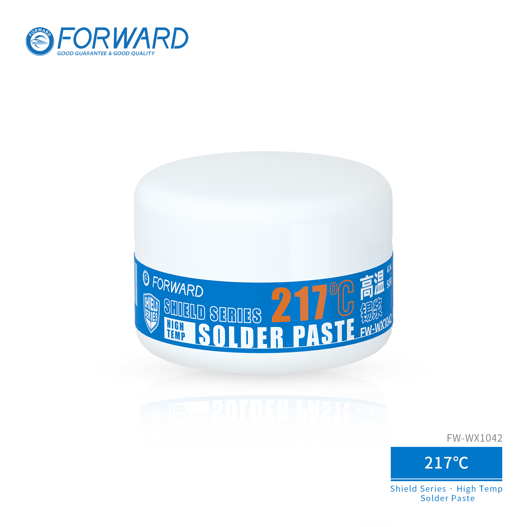 WS-217锡膏-T102 FW-WX1042 217℃ Medium Temp Paste-Shield Series