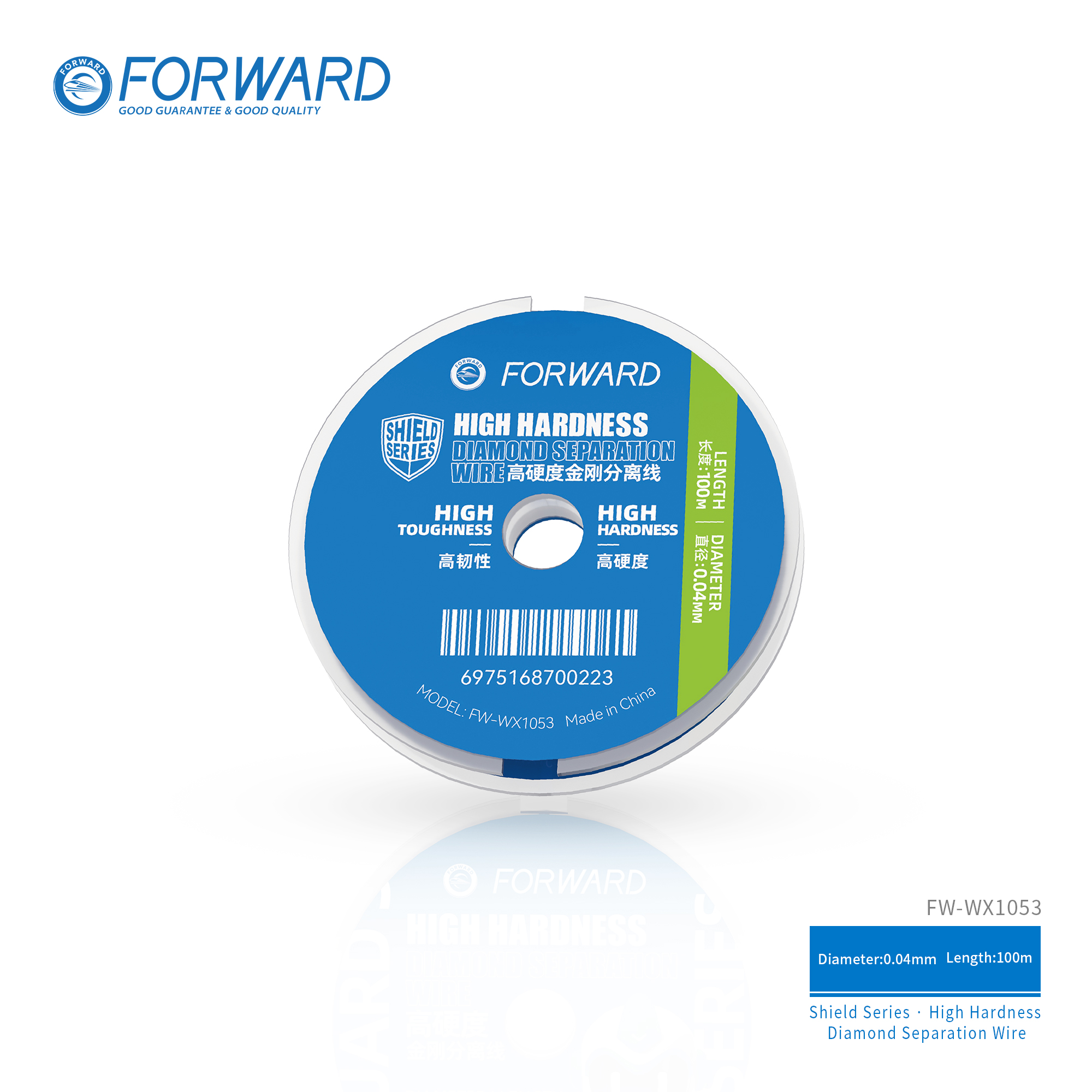 WS-分离线0.04-T102 FW-WX1053 High Hardness Diamond Separation Wire-Shield Series