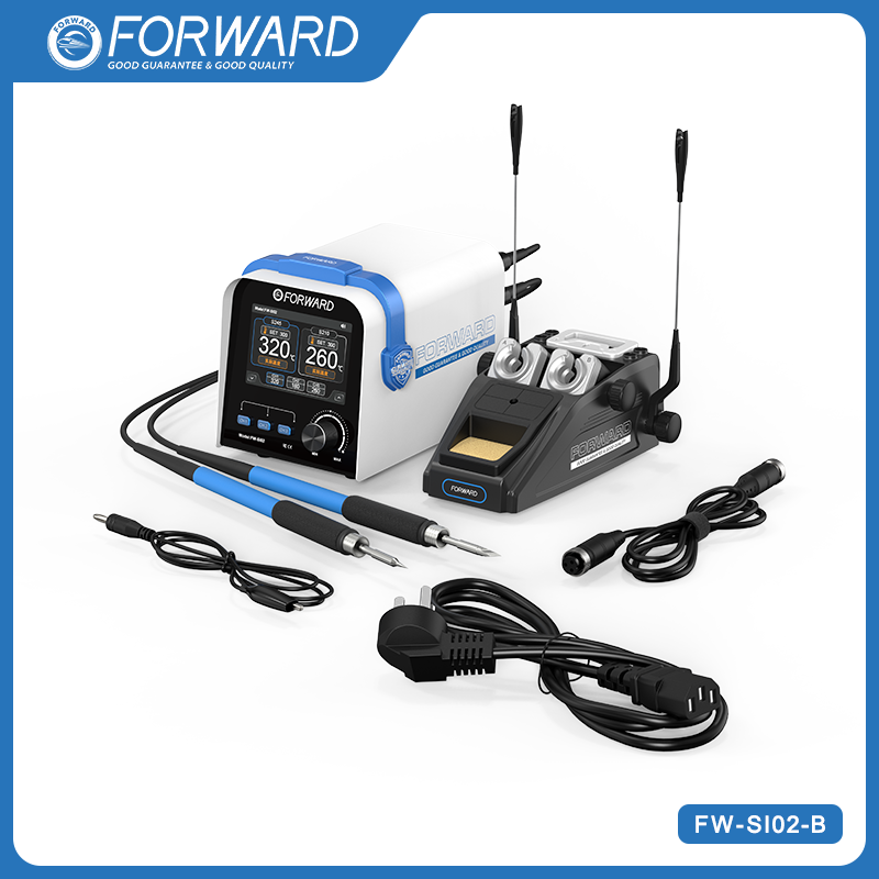 13 FW-SI02 Double Station Precise Temperature Control Soldering Station