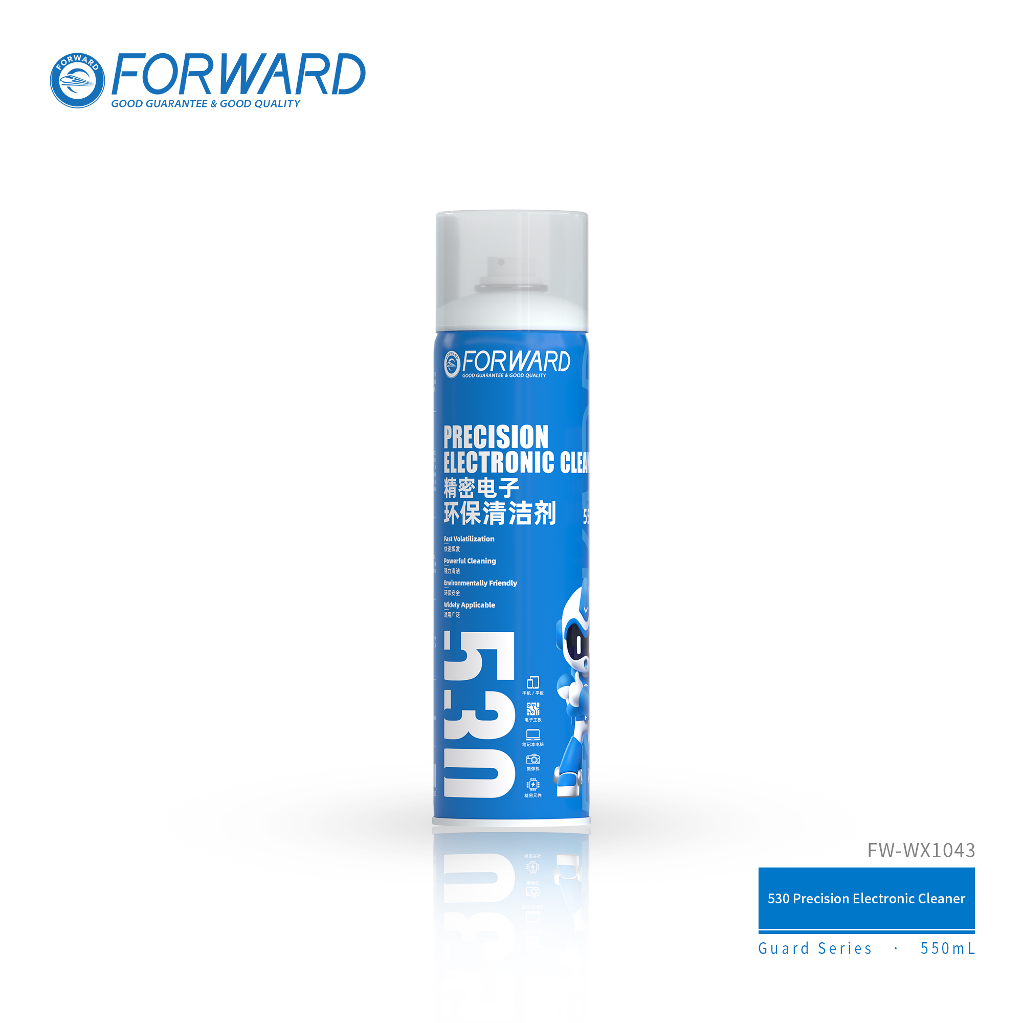 WG-530-T101 FW-WX1043 530 Precision Electronic Cleaner-Guard Series