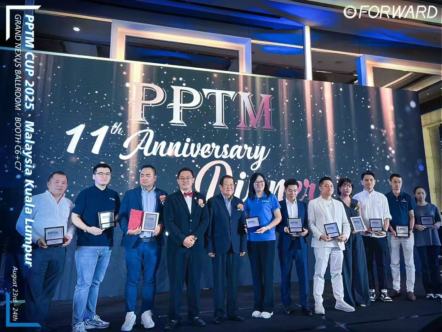 FORWARD Powers PPTM CUP 2025 as Official Tool Sponsor – Champion-Level ...