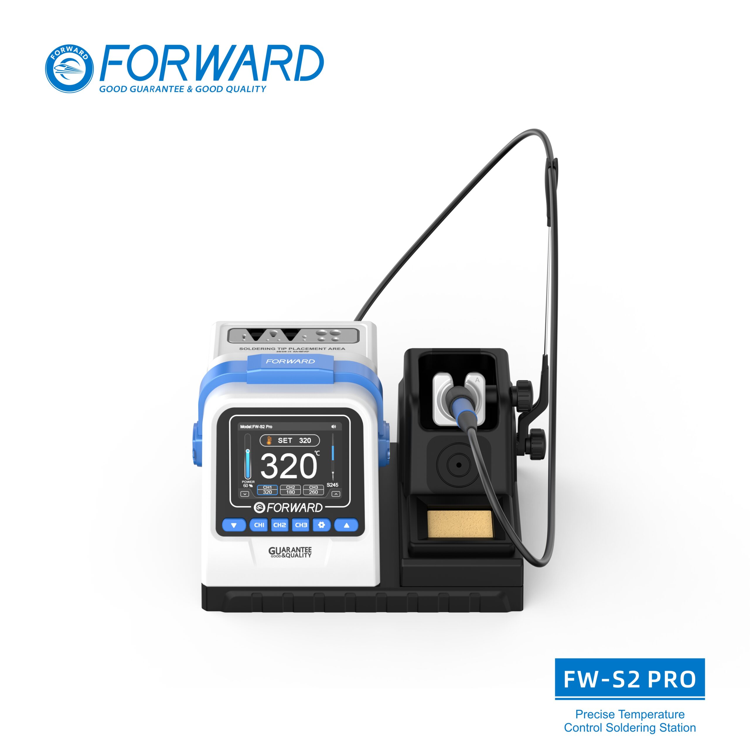 4 FW-S2Pro Series Precise Temperature Control Soldering Station